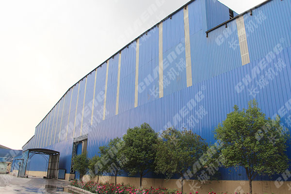 礦渣線原料堆場