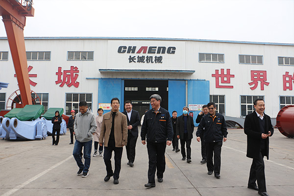 河南省商務(wù)廳領(lǐng)導(dǎo)蒞臨新鄉(xiāng)長城機(jī)械實(shí)地核查電子商務(wù)發(fā)展情況